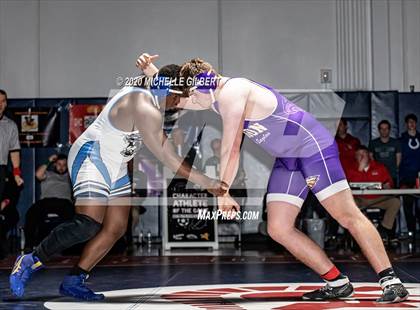 Thumbnail 1 in NYSPHSAA Section VI State Qualifier Wrestling Tournament photogallery.