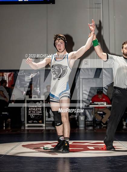 Thumbnail 2 in NYSPHSAA Section VI State Qualifier Wrestling Tournament photogallery.