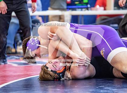 Thumbnail 2 in NYSPHSAA Section VI State Qualifier Wrestling Tournament photogallery.
