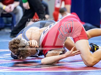 Thumbnail 3 in NYSPHSAA Section VI State Qualifier Wrestling Tournament photogallery.