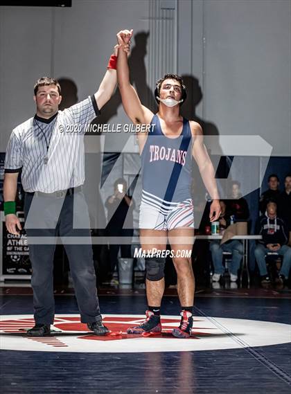 Thumbnail 3 in NYSPHSAA Section VI State Qualifier Wrestling Tournament photogallery.