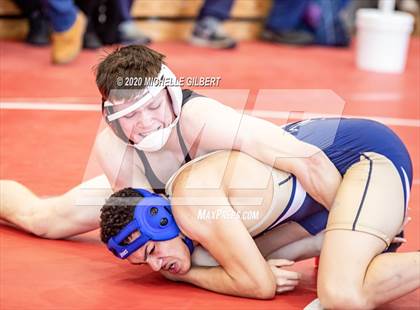 Thumbnail 2 in NYSPHSAA Section VI State Qualifier Wrestling Tournament photogallery.