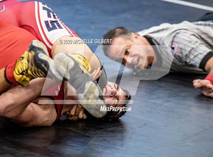 Thumbnail 3 in NYSPHSAA Section VI State Qualifier Wrestling Tournament photogallery.