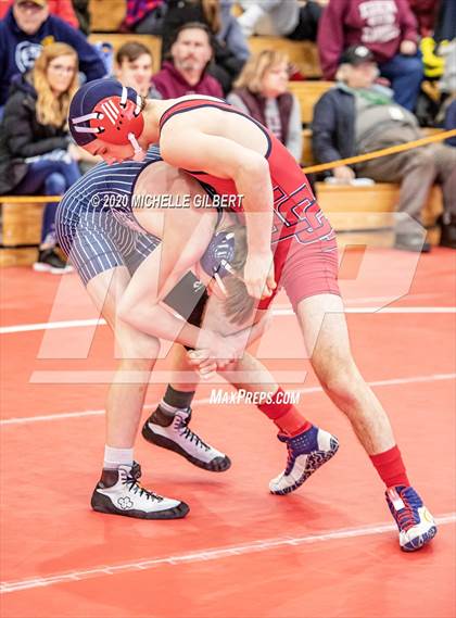 Thumbnail 1 in NYSPHSAA Section VI State Qualifier Wrestling Tournament photogallery.