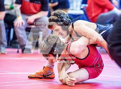 Thumbnail 2 in NYSPHSAA Section VI State Qualifier Wrestling Tournament photogallery.