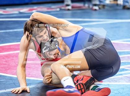 Thumbnail 1 in NYSPHSAA Section VI State Qualifier Wrestling Tournament photogallery.