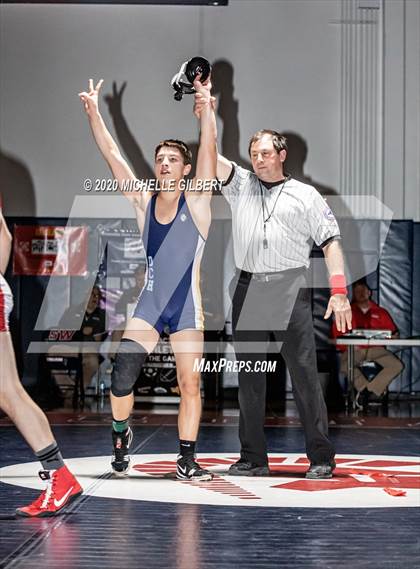 Thumbnail 2 in NYSPHSAA Section VI State Qualifier Wrestling Tournament photogallery.
