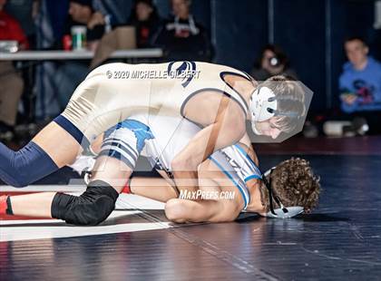 Thumbnail 3 in NYSPHSAA Section VI State Qualifier Wrestling Tournament photogallery.