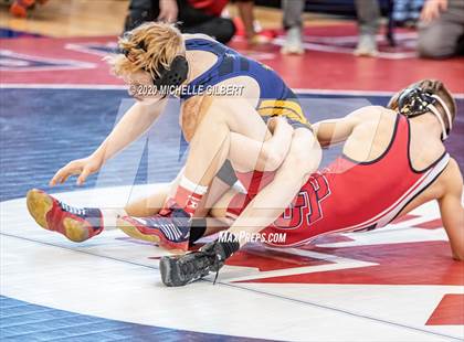 Thumbnail 3 in NYSPHSAA Section VI State Qualifier Wrestling Tournament photogallery.