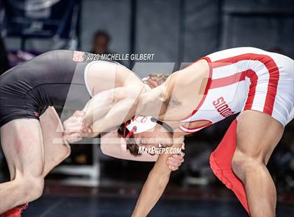 Thumbnail 3 in NYSPHSAA Section VI State Qualifier Wrestling Tournament photogallery.