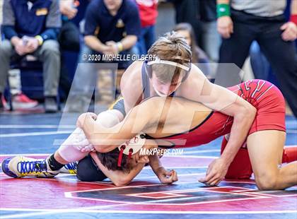 Thumbnail 3 in NYSPHSAA Section VI State Qualifier Wrestling Tournament photogallery.