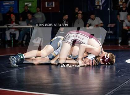 Thumbnail 2 in NYSPHSAA Section VI State Qualifier Wrestling Tournament photogallery.