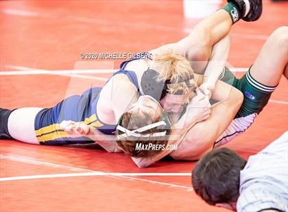 Thumbnail 3 in NYSPHSAA Section VI State Qualifier Wrestling Tournament photogallery.