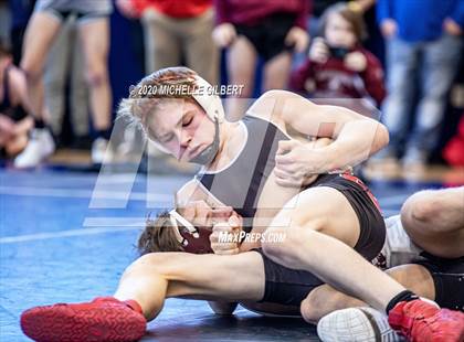 Thumbnail 3 in NYSPHSAA Section VI State Qualifier Wrestling Tournament photogallery.