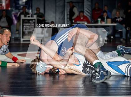Thumbnail 2 in NYSPHSAA Section VI State Qualifier Wrestling Tournament photogallery.