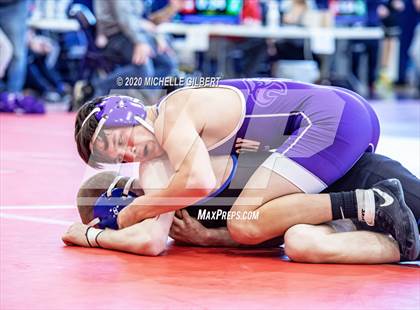 Thumbnail 3 in NYSPHSAA Section VI State Qualifier Wrestling Tournament photogallery.