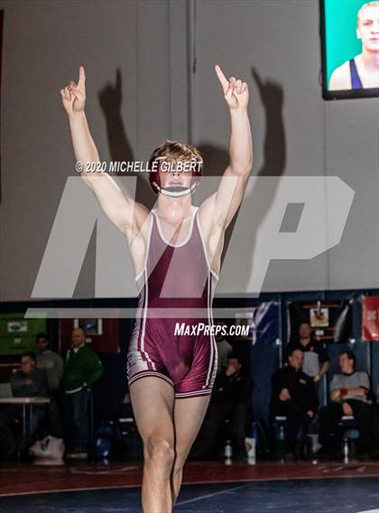 Thumbnail 3 in NYSPHSAA Section VI State Qualifier Wrestling Tournament photogallery.