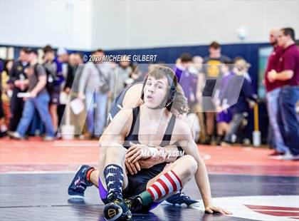 Thumbnail 3 in NYSPHSAA Section VI State Qualifier Wrestling Tournament photogallery.