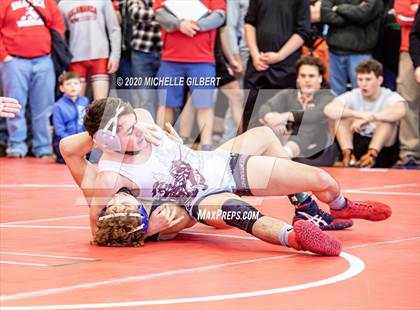 Thumbnail 1 in NYSPHSAA Section VI State Qualifier Wrestling Tournament photogallery.