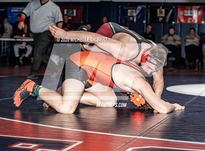 Thumbnail 2 in NYSPHSAA Section VI State Qualifier Wrestling Tournament photogallery.