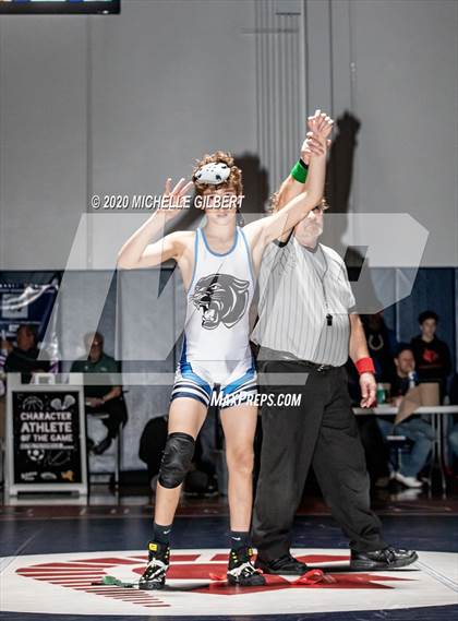 Thumbnail 2 in NYSPHSAA Section VI State Qualifier Wrestling Tournament photogallery.