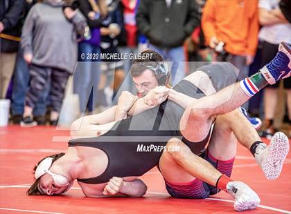 Thumbnail 3 in NYSPHSAA Section VI State Qualifier Wrestling Tournament photogallery.