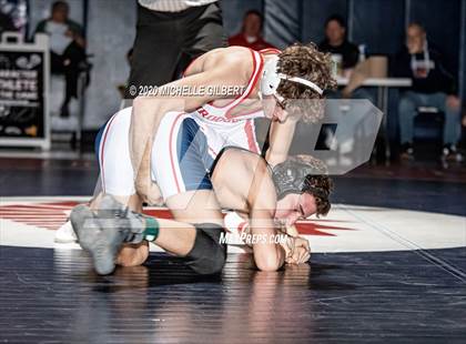 Thumbnail 3 in NYSPHSAA Section VI State Qualifier Wrestling Tournament photogallery.