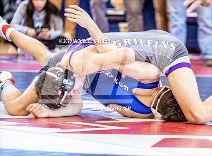 Thumbnail 2 in NYSPHSAA Section VI State Qualifier Wrestling Tournament photogallery.