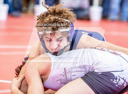 Thumbnail 3 in NYSPHSAA Section VI State Qualifier Wrestling Tournament photogallery.