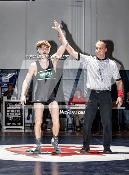 Thumbnail 3 in NYSPHSAA Section VI State Qualifier Wrestling Tournament photogallery.