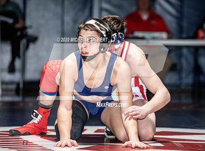 Thumbnail 2 in NYSPHSAA Section VI State Qualifier Wrestling Tournament photogallery.
