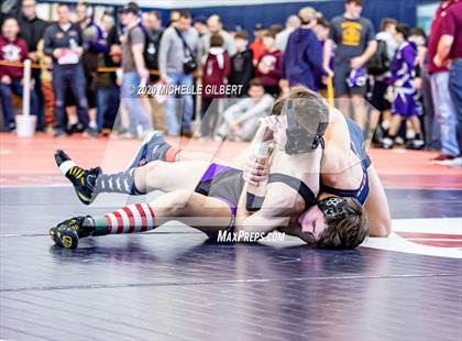Thumbnail 2 in NYSPHSAA Section VI State Qualifier Wrestling Tournament photogallery.