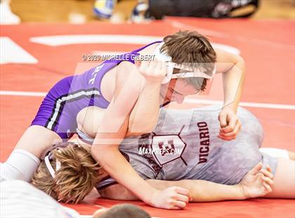Thumbnail 2 in NYSPHSAA Section VI State Qualifier Wrestling Tournament photogallery.