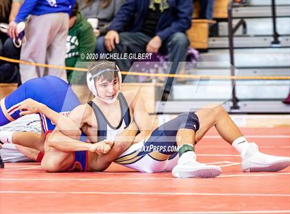 Thumbnail 3 in NYSPHSAA Section VI State Qualifier Wrestling Tournament photogallery.