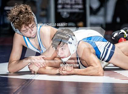 Thumbnail 3 in NYSPHSAA Section VI State Qualifier Wrestling Tournament photogallery.