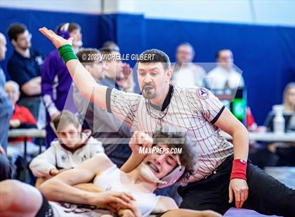 Thumbnail 3 in NYSPHSAA Section VI State Qualifier Wrestling Tournament photogallery.