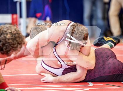 Thumbnail 3 in NYSPHSAA Section VI State Qualifier Wrestling Tournament photogallery.