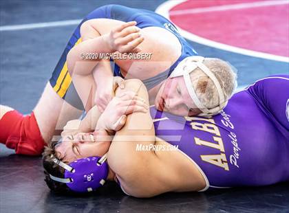 Thumbnail 2 in NYSPHSAA Section VI State Qualifier Wrestling Tournament photogallery.