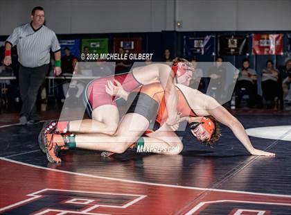 Thumbnail 3 in NYSPHSAA Section VI State Qualifier Wrestling Tournament photogallery.