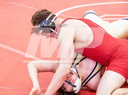 Thumbnail 2 in NYSPHSAA Section VI State Qualifier Wrestling Tournament photogallery.