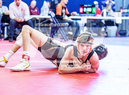 Thumbnail 2 in NYSPHSAA Section VI State Qualifier Wrestling Tournament photogallery.