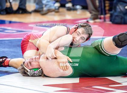 Thumbnail 3 in NYSPHSAA Section VI State Qualifier Wrestling Tournament photogallery.