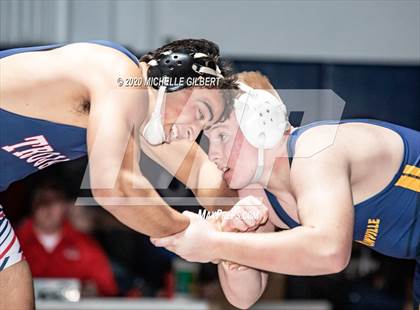 Thumbnail 3 in NYSPHSAA Section VI State Qualifier Wrestling Tournament photogallery.