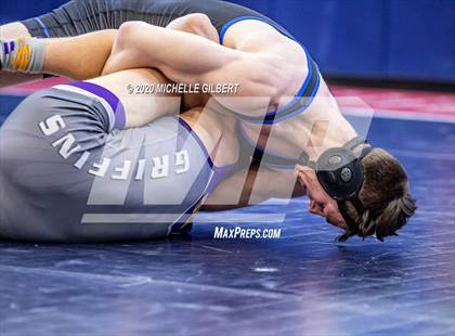 Thumbnail 2 in NYSPHSAA Section VI State Qualifier Wrestling Tournament photogallery.