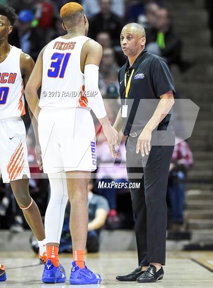 Thumbnail 3 in Sunrise Christian Academy vs Rainier Beach (Bass Pro Shop Tournament of Champions) photogallery.