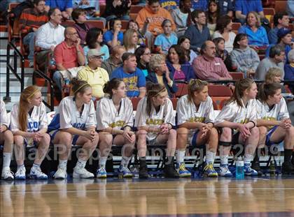 Thumbnail 2 in Berlin vs. Bacon Academy (CIAC Class M Final) photogallery.