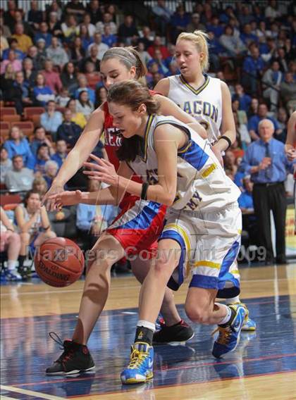 Thumbnail 2 in Berlin vs. Bacon Academy (CIAC Class M Final) photogallery.