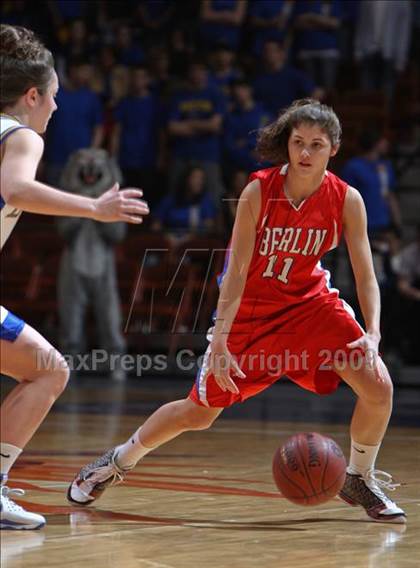 Thumbnail 2 in Berlin vs. Bacon Academy (CIAC Class M Final) photogallery.