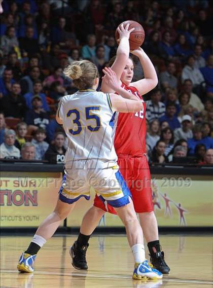 Thumbnail 1 in Berlin vs. Bacon Academy (CIAC Class M Final) photogallery.