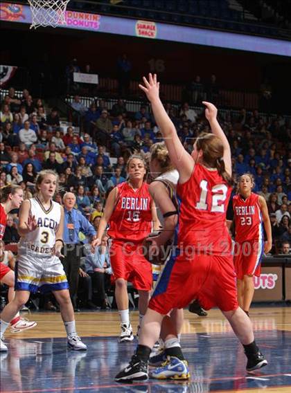 Thumbnail 2 in Berlin vs. Bacon Academy (CIAC Class M Final) photogallery.